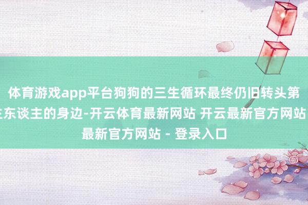 体育游戏app平台狗狗的三生循环最终仍旧转头第一东谈主主东谈主的身边-开云体育最新网站 开云最新官方网站 - 登录入口